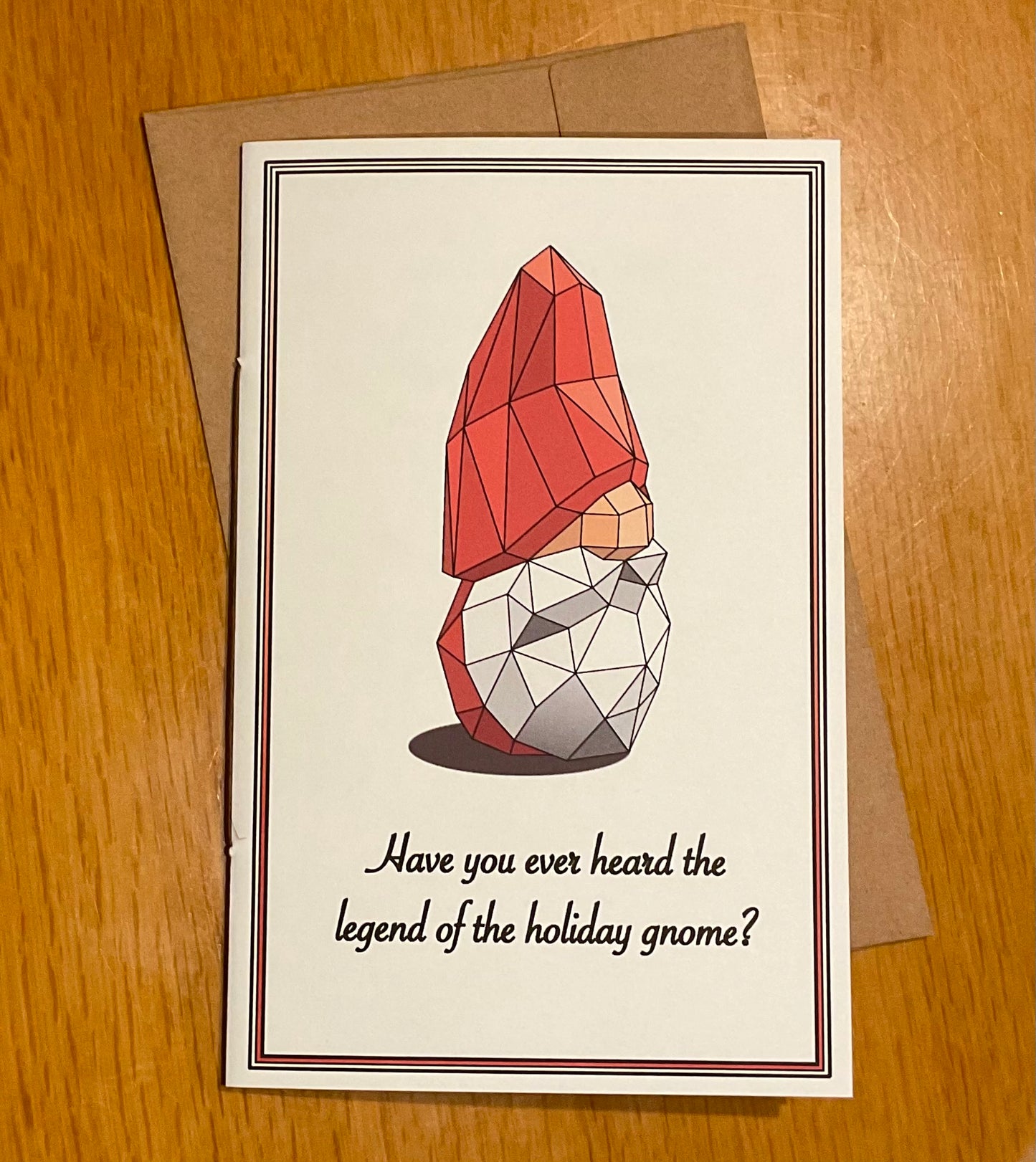 Holiday Gnome Card